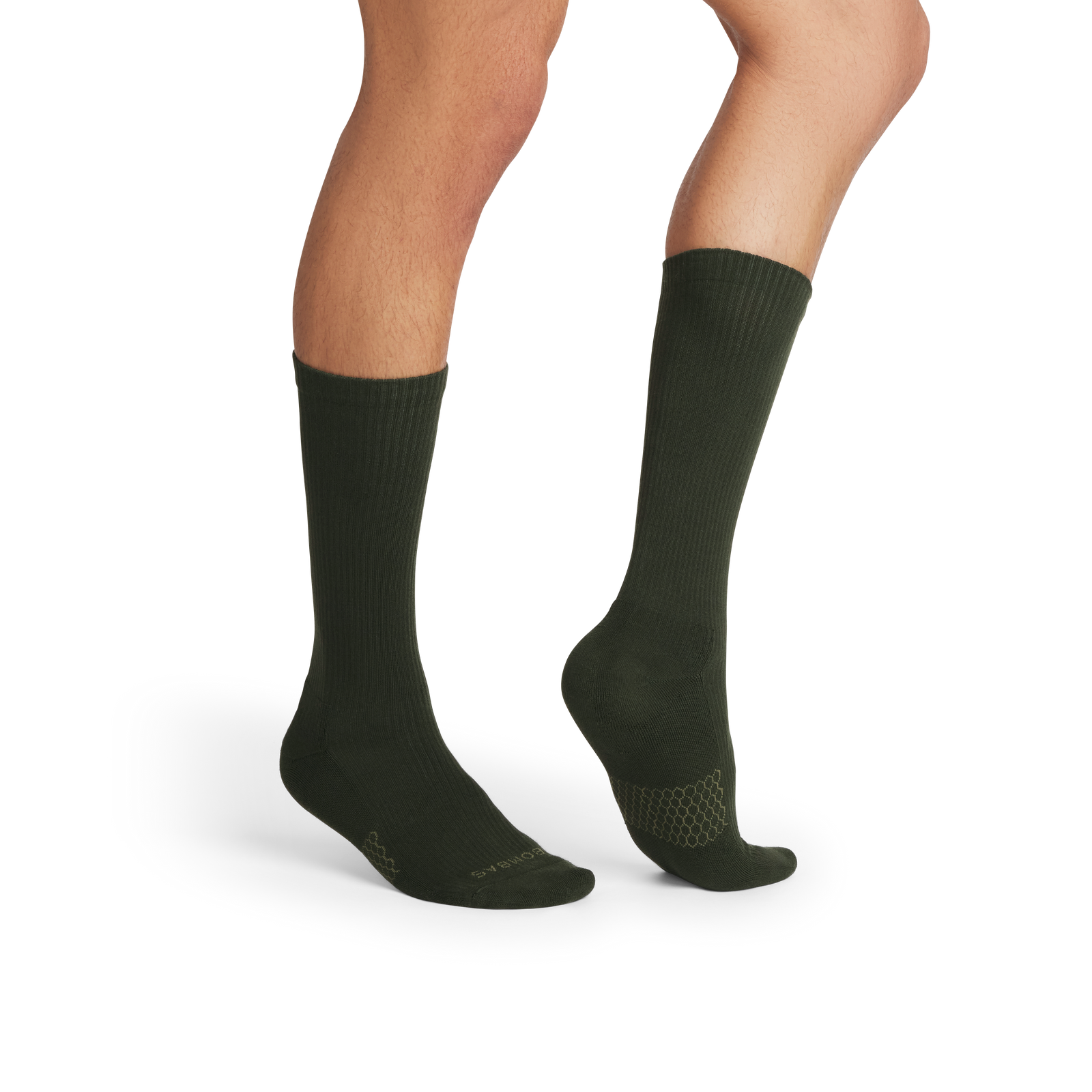 Modern Rib Calf Socks - midnight olive MO1 [10034]