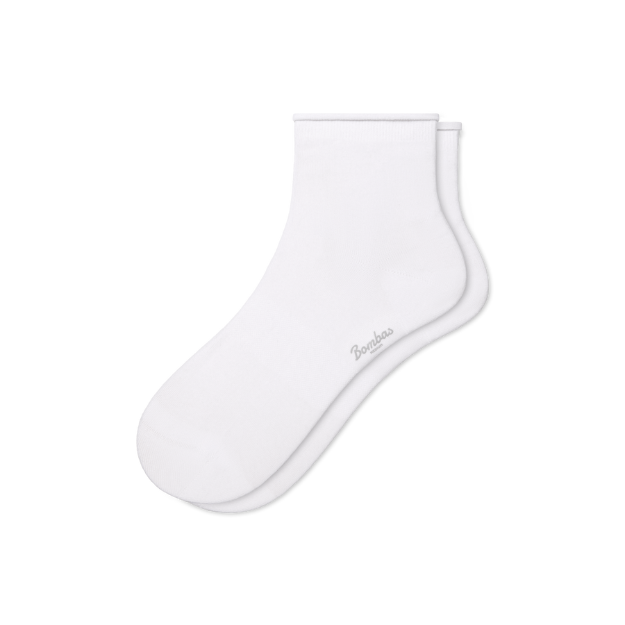 Women’s Roll Top Quarter Socks - Steady Weekend Wear