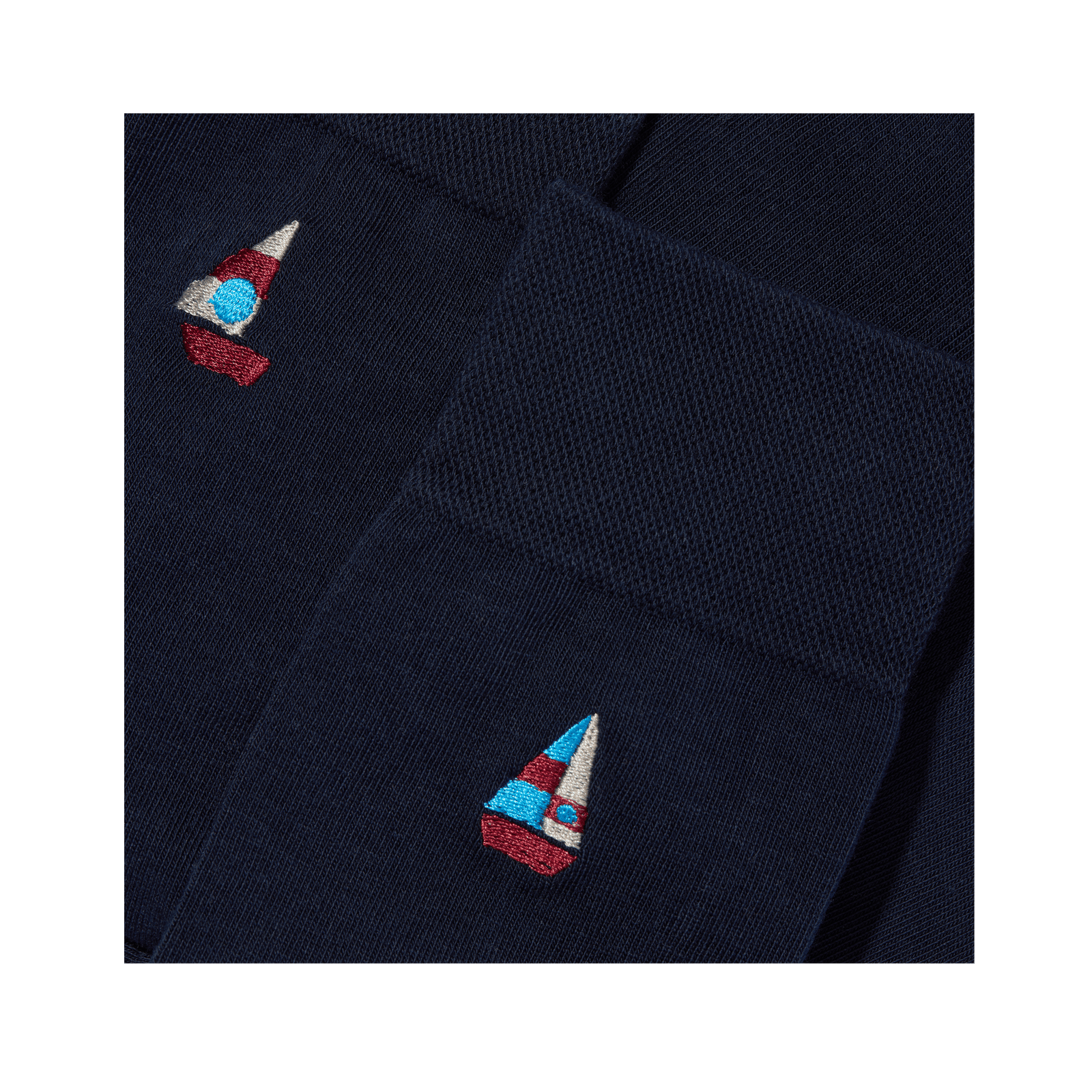 Dress Calf Socks - nightfall navy Detail [10432]