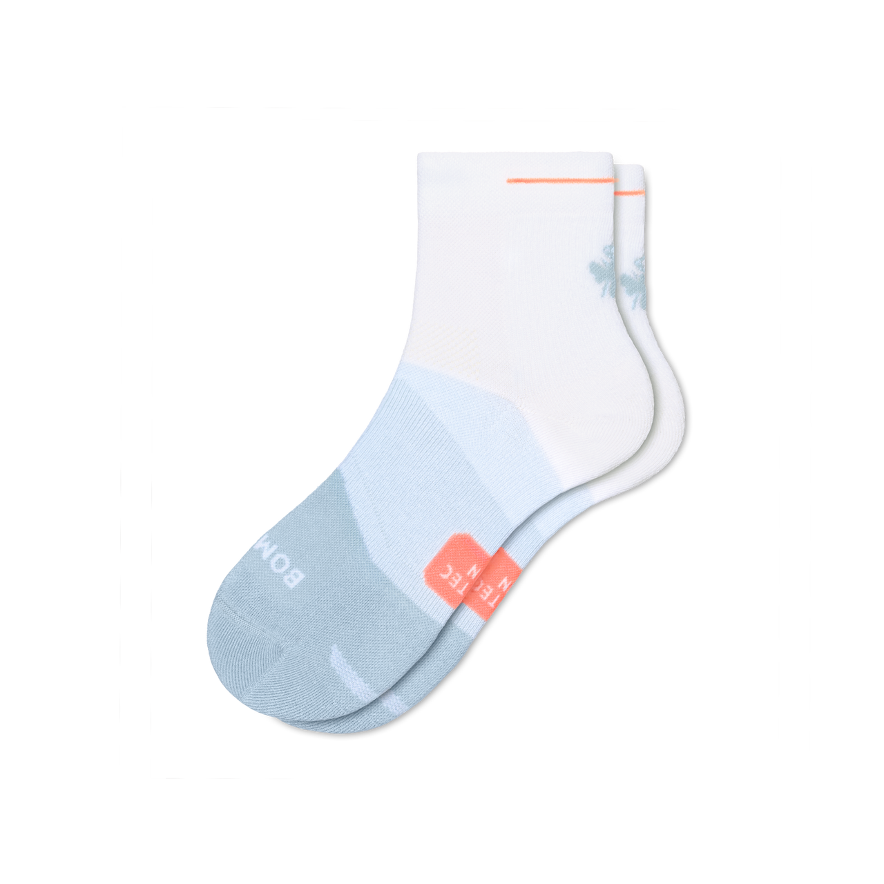 Run Quarter Socks - cloud mist L [10451]