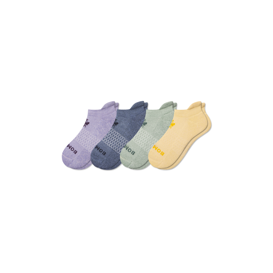 Youth Marl Ankle Sock 4-Pack - Fresh Recovery Fit