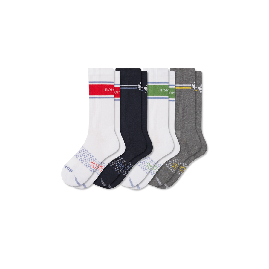 Women's All Sport Calf Sock 4-Pack - Cushion Everyday Fit