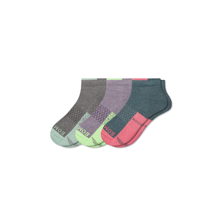 Women's Performance Compression Ankle Sock 3-Pack - Performance Stride Hold