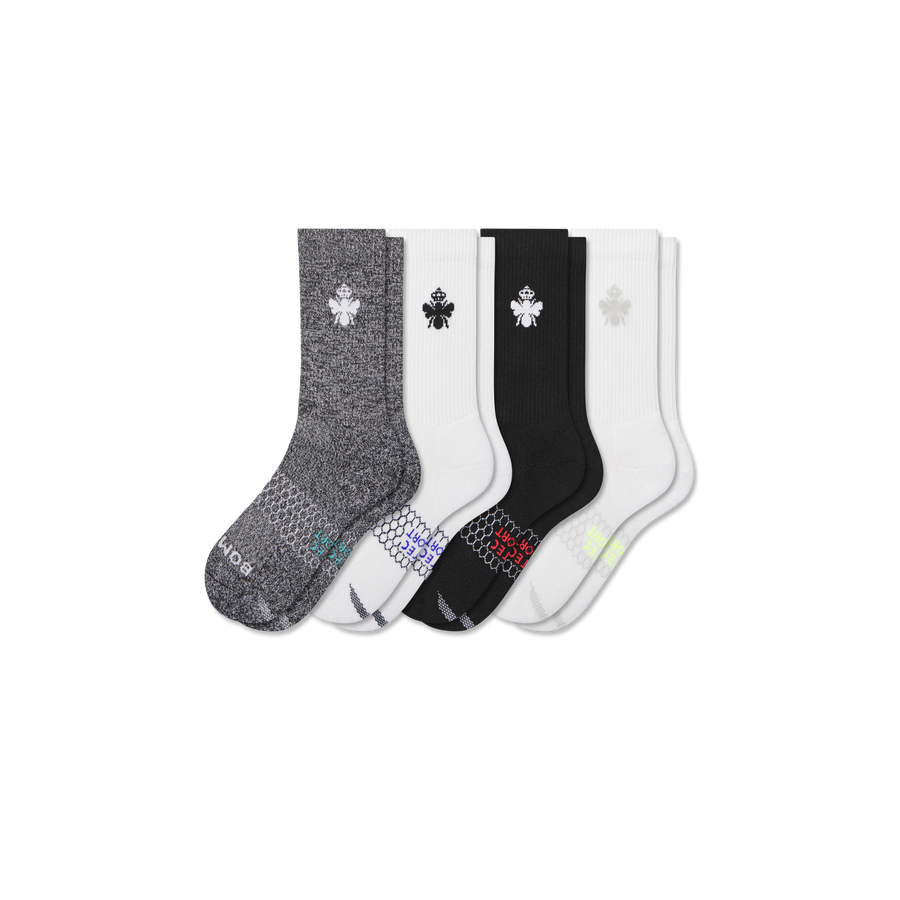 Youth All Sport Calf Sock 4-Pack - Outdoor Ankle Support