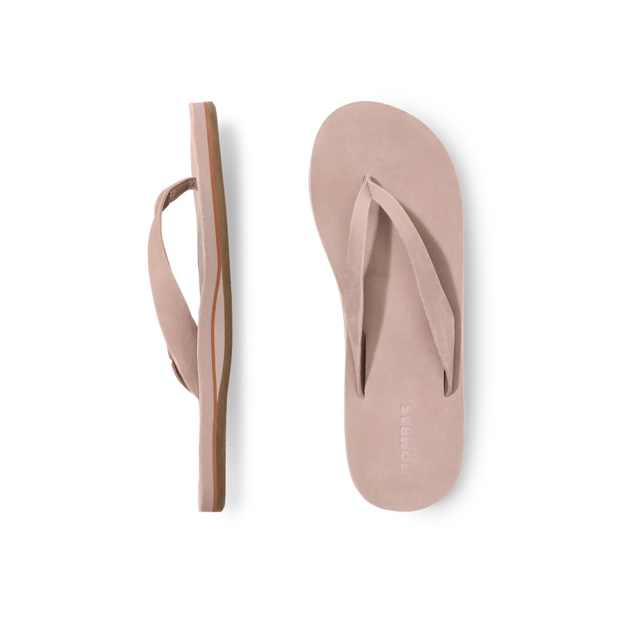 Women's Sunrise Leather Flip Flop - Cozy Step