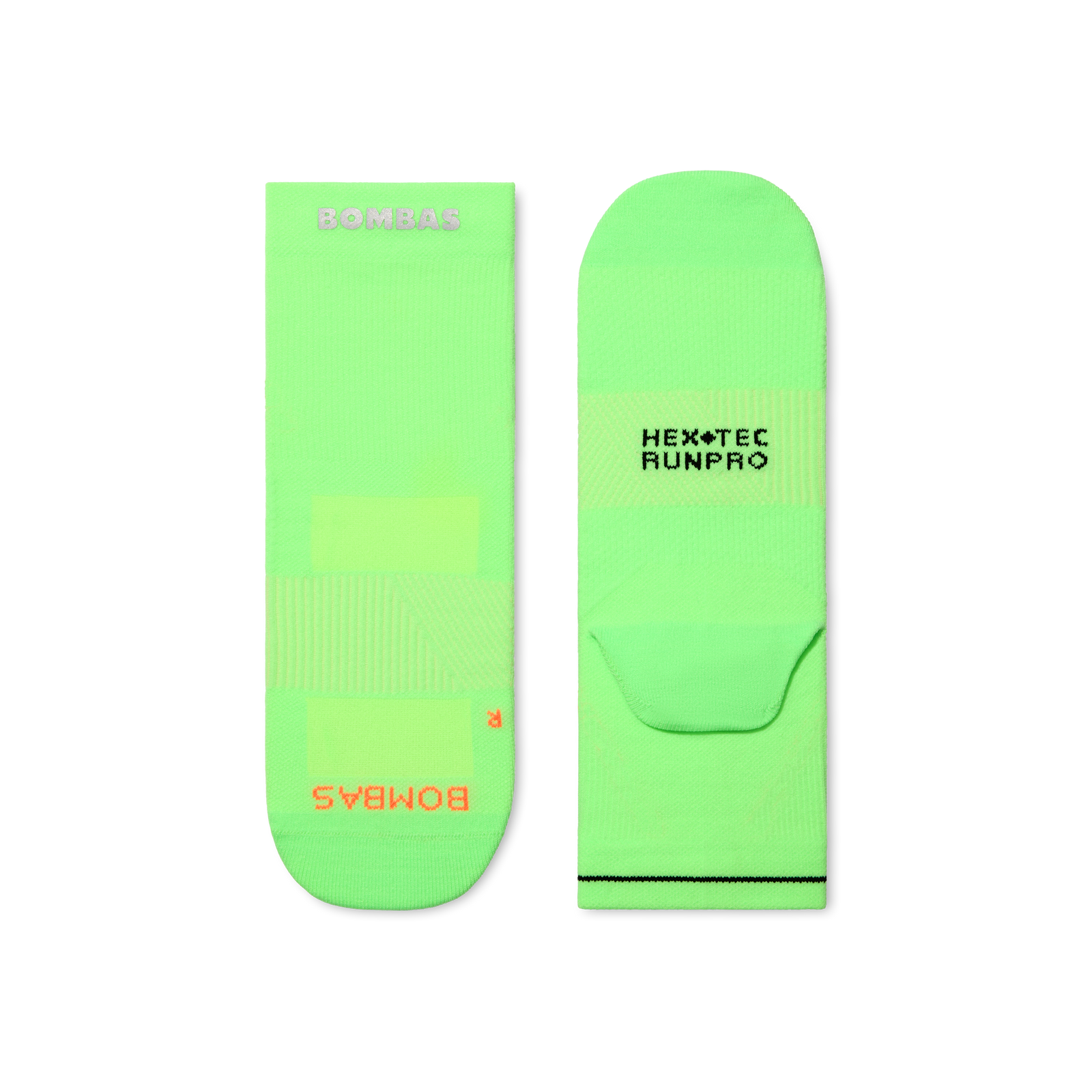 Run Pro Quarter Socks - neon lime L2 [11061]