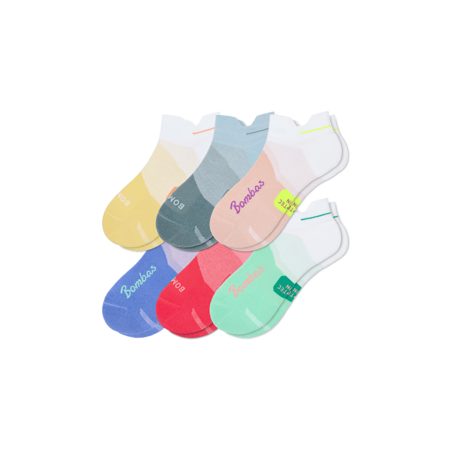Women's Run Ankle Sock 6-Pack - Everyday Comfort