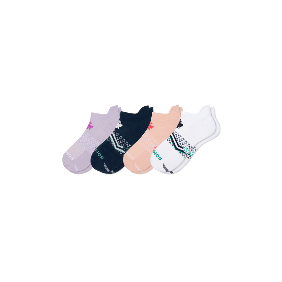 Women's All Sport Ankle Sock 4-Pack - Everyday No Show Fit