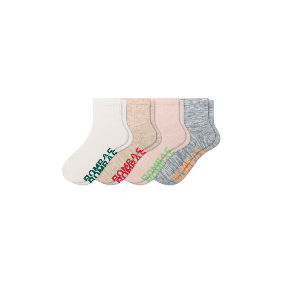 Women's Summer Ragg Quarter Sock 4-Pack - Easy Hike Pair