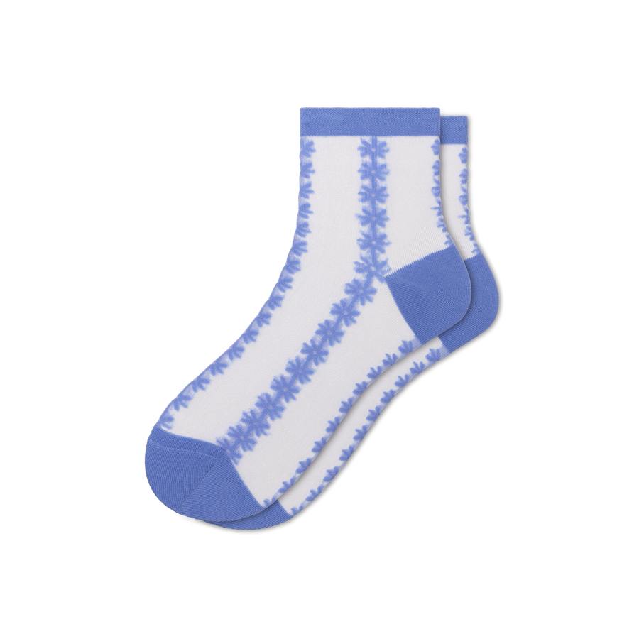 Women’s Sheer Quarter Socks - Studio Office Fit