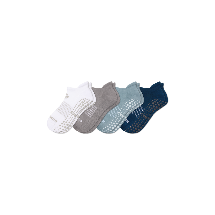 Women's Gripper Ankle Sock 4-Pack - Studio Low Cut Support