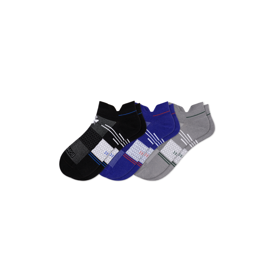 Men's UltraLite Sport Ankle Sock 3-Pack - Soft Studio Rotation