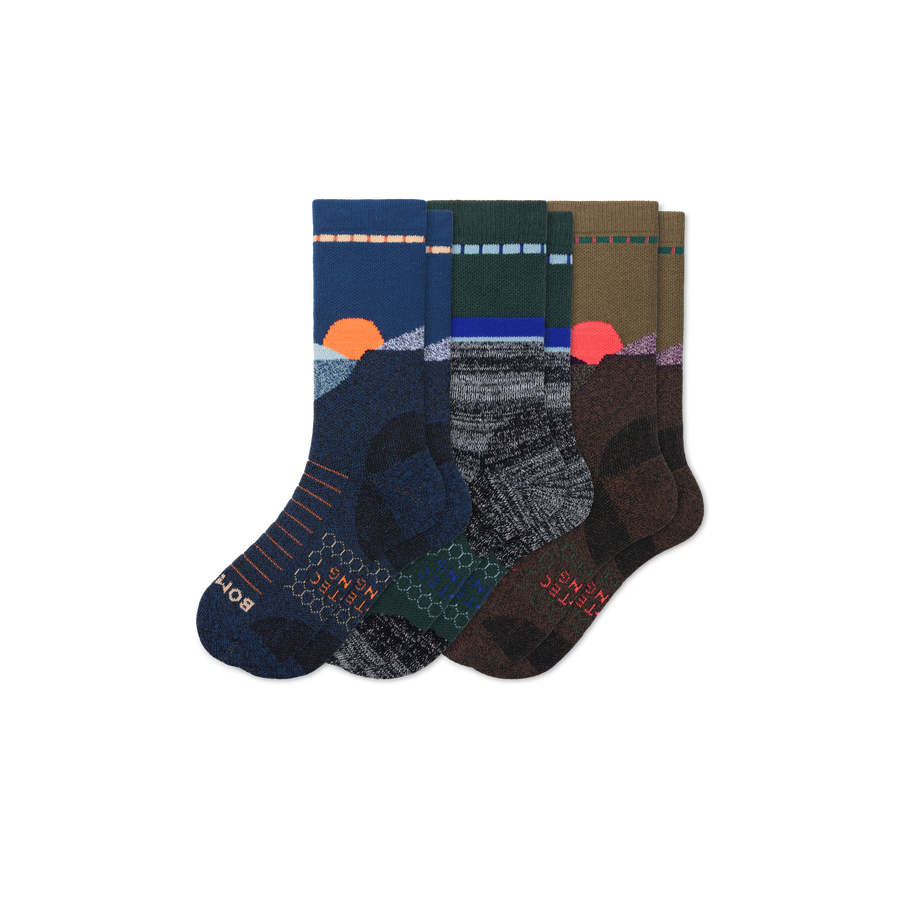 Women's Hiking Calf Sock 3-Pack - Steady Fit