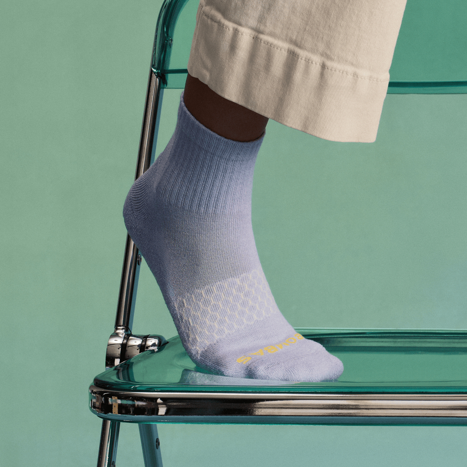 Quarter Socks - Lavender Blue [LIFESTYLE] [3128]