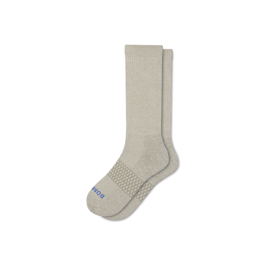 Men's Marl Calf Socks - Trail Run Step