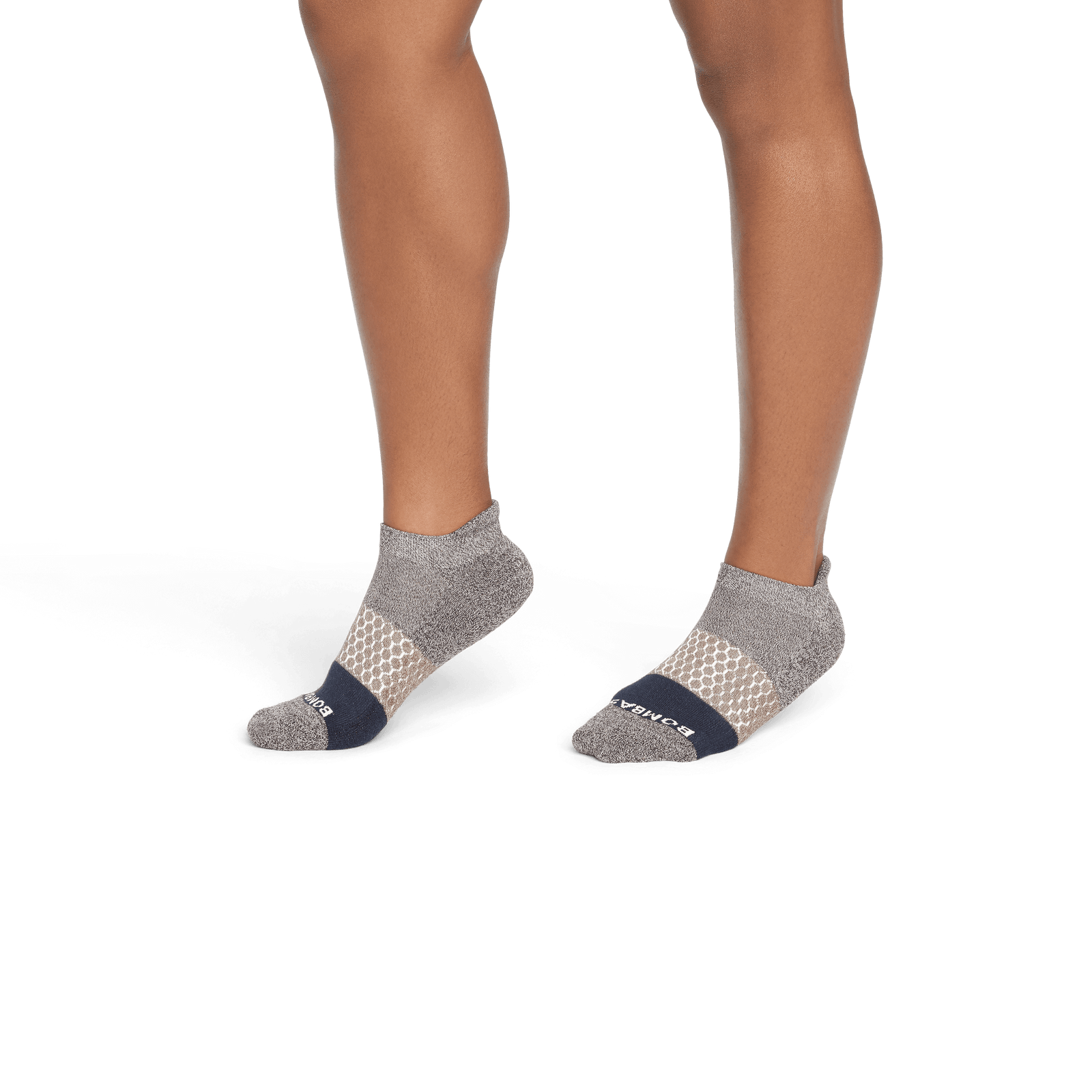 Tri-Block Ankle Socks - Walnut Navy WO2 [3628]