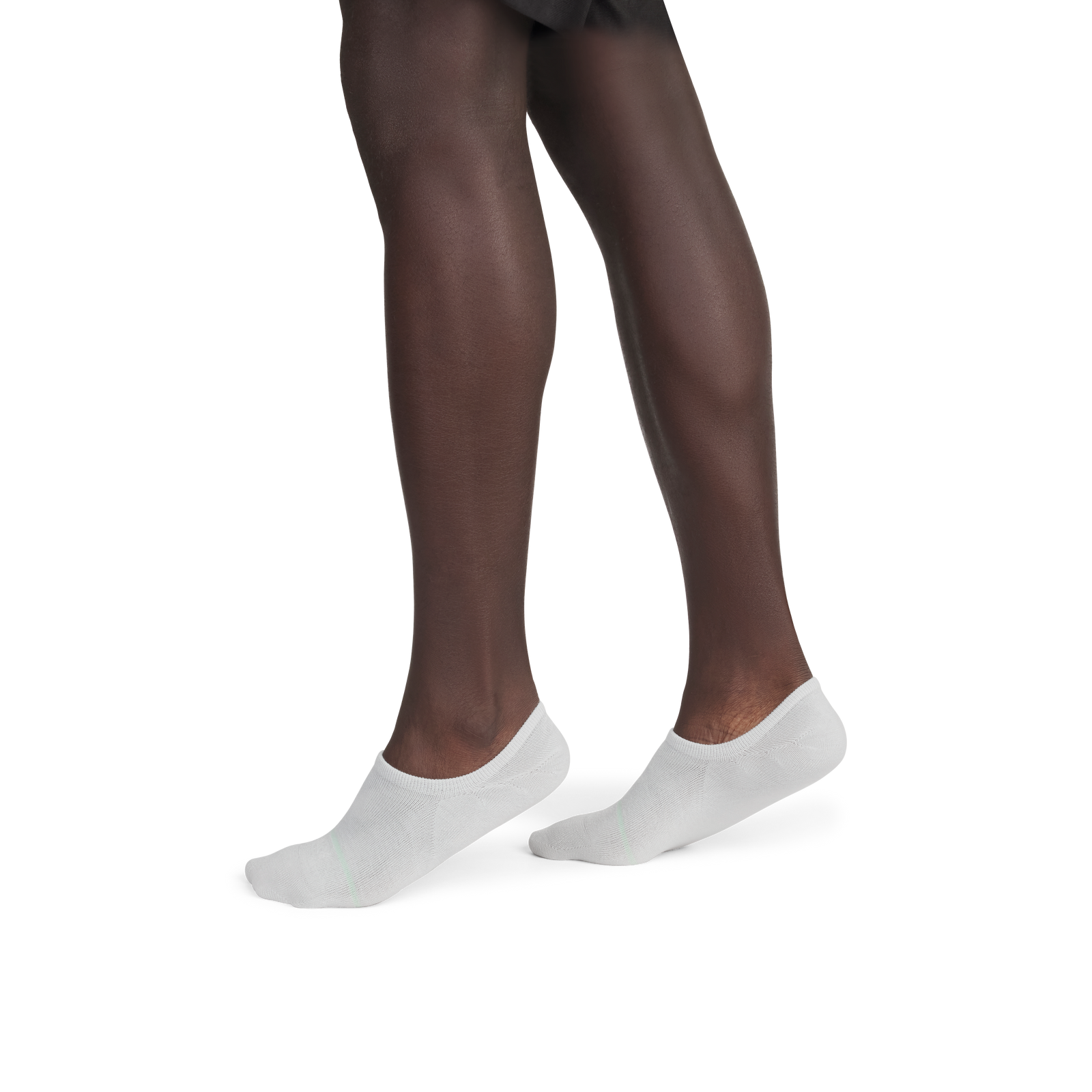 Lightweight Merino Wool Blend No Show Socks - Vapor Grey MO2 [3707]