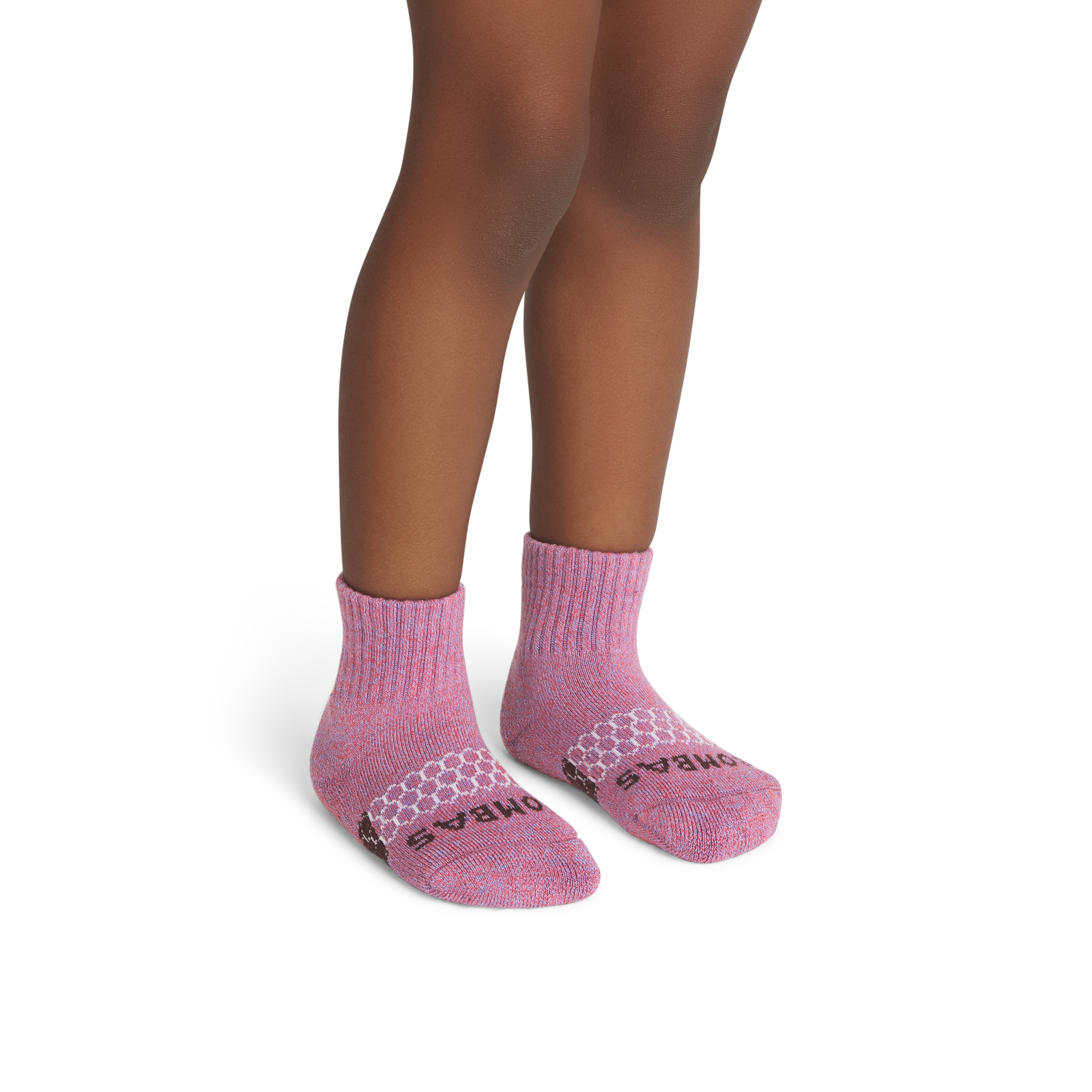 Marl Gripper Calf Socks - Heirloom Red / Peri Sky TO1 [7034]