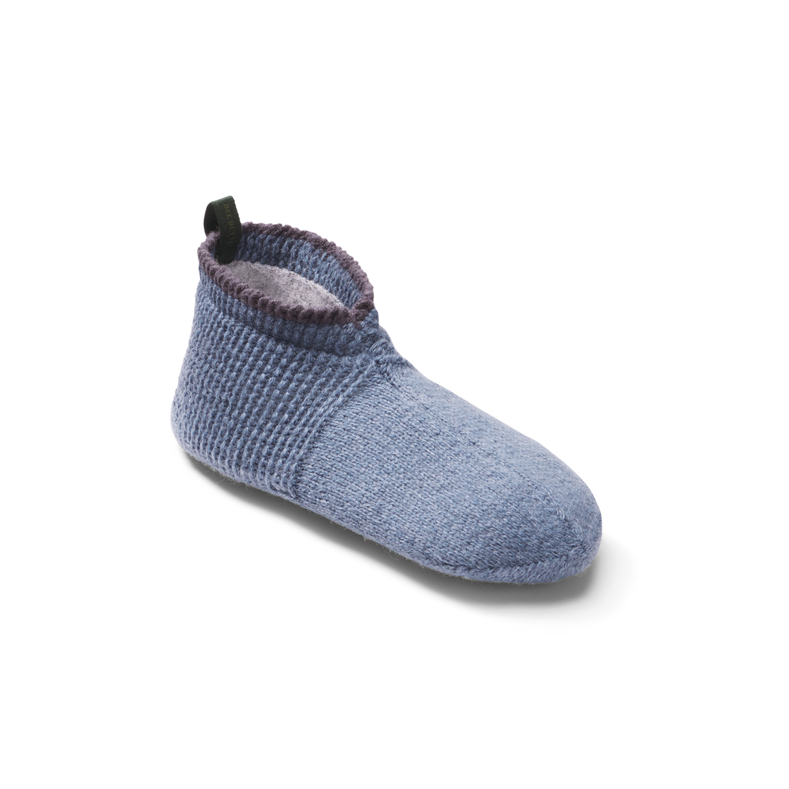 Adult Marl Gripper Slipper - Blue Smoke L2 [7069]
