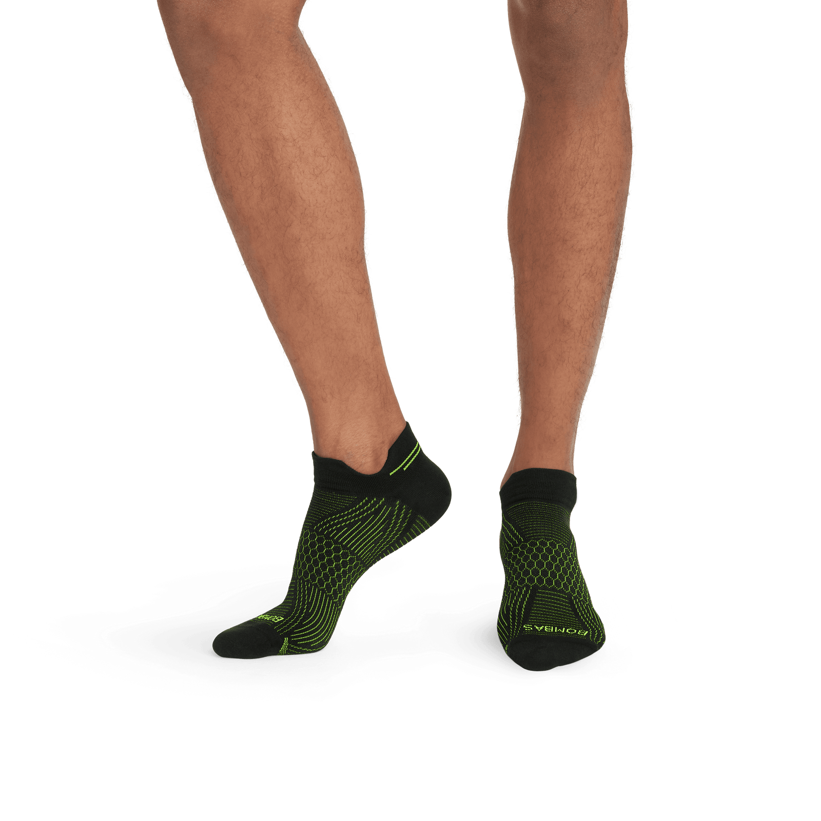 Lightweight Performance Ankle Socks black-neonyellow--2-transparent
