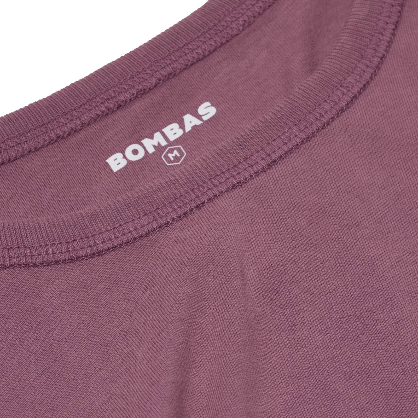 Premium Weight Pocket Crew Neck T-Shirt - Purple Ochre Detail [7248]