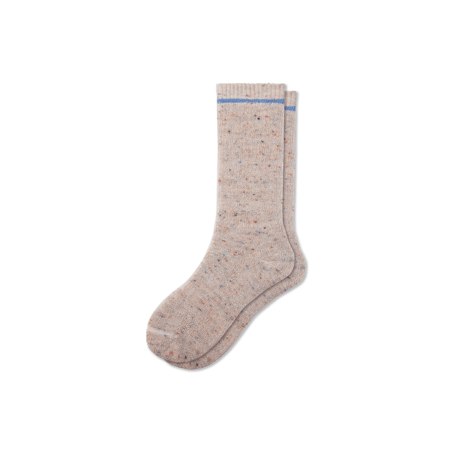Men's Merino Wool Blend Terry Socks - Breathable Lounge Cushion