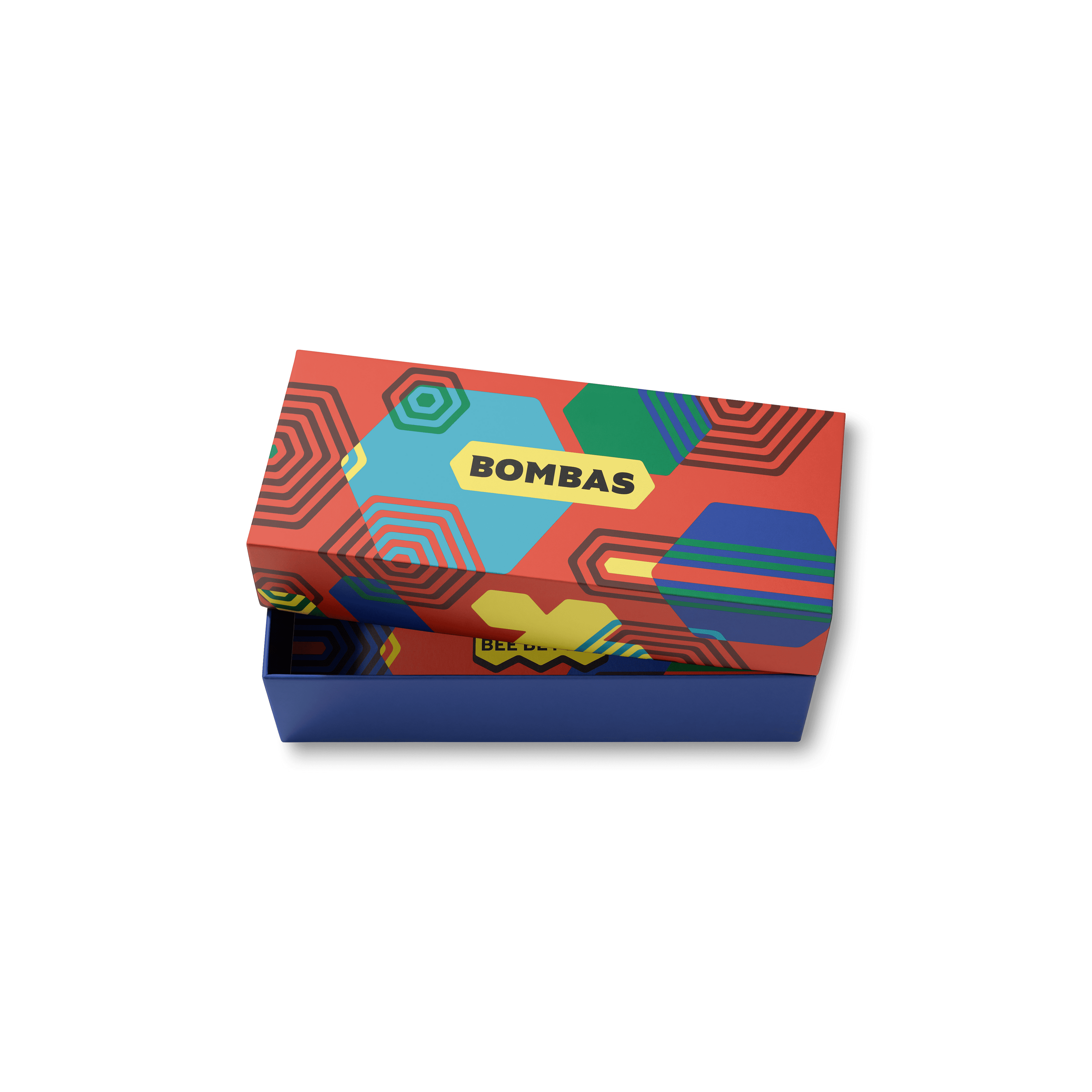Empty Gift Box (Fits 4 pairs) Royal Blue L 1