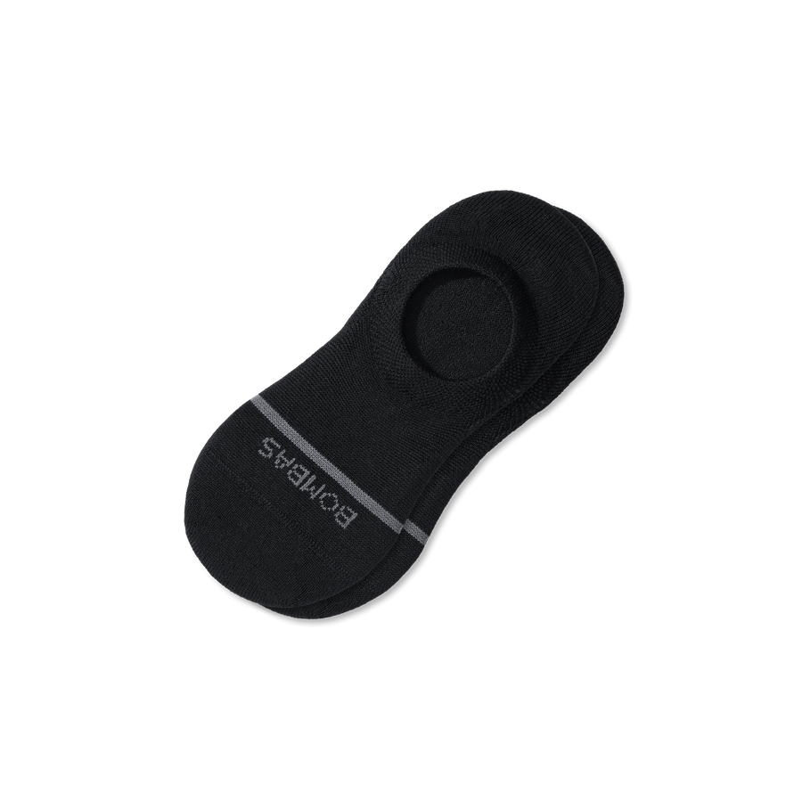 Men's Lightweight Merino Wool Blend No Show Socks - Steady Recovery Step