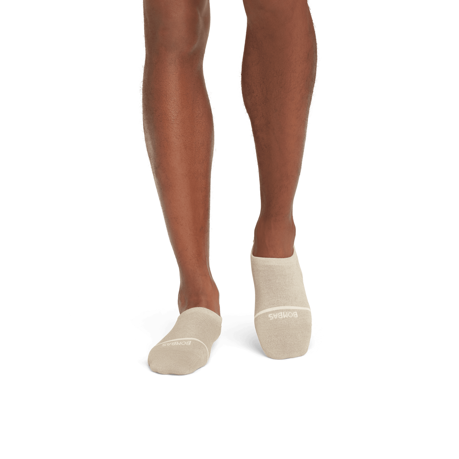 Lightweight Merino Wool Blend No Show Khaki MO1