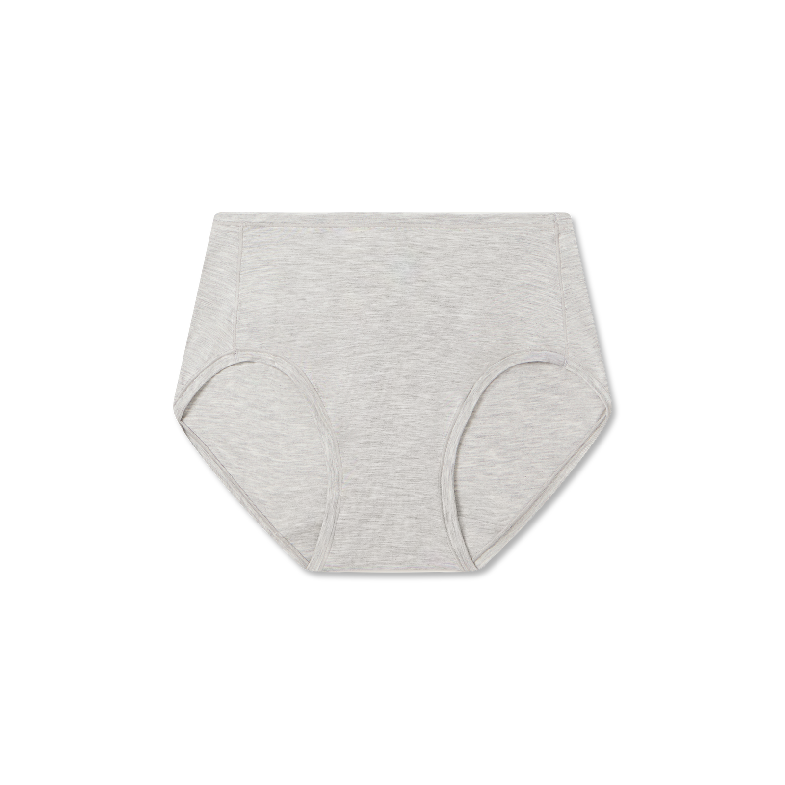 Women's Super Soft High Rise Full Brief - Varsity Grey Heather L [7708]