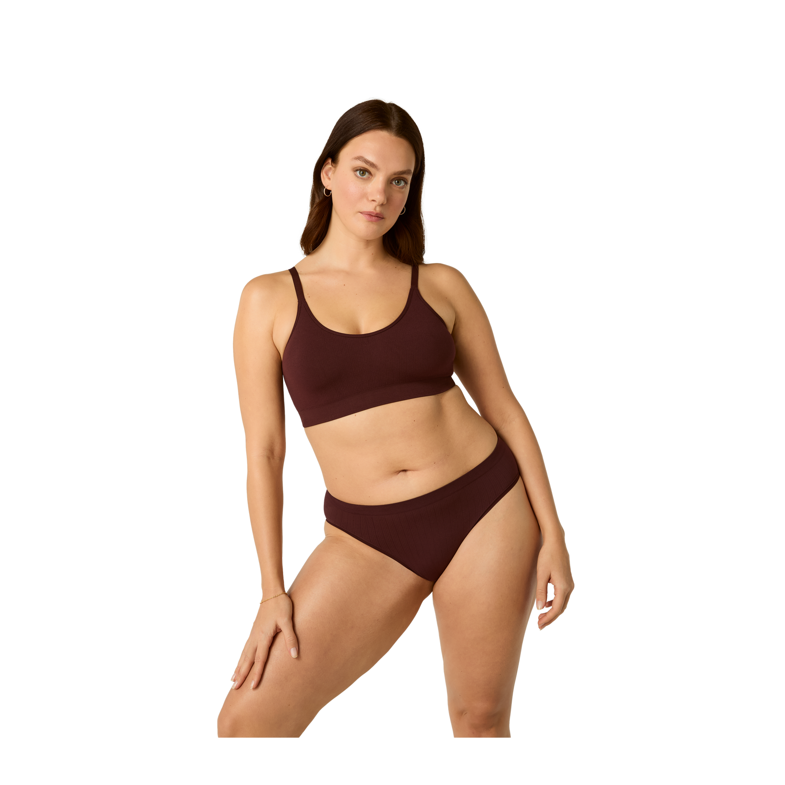 Seamless Brief - Chocolate Brown WO3 [7716] [Full Length]