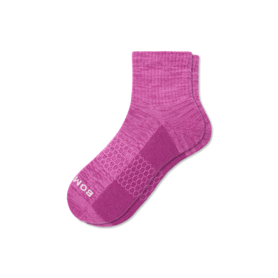 Women’s Two Tone Quarter Socks - Run Court Cushion