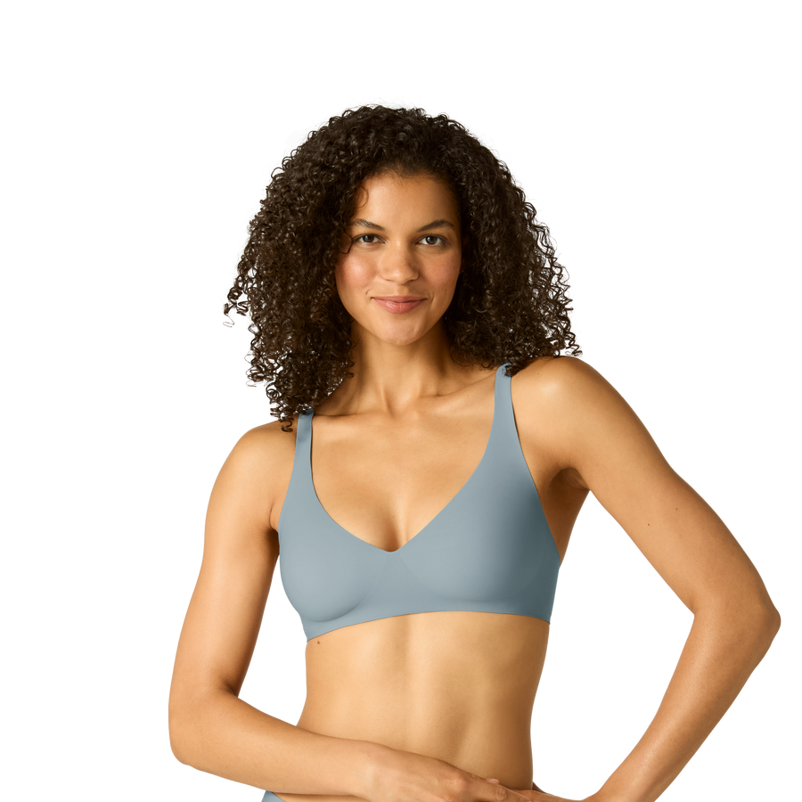 Women's No Show Plunge Bralette - Daily Comfort Shape