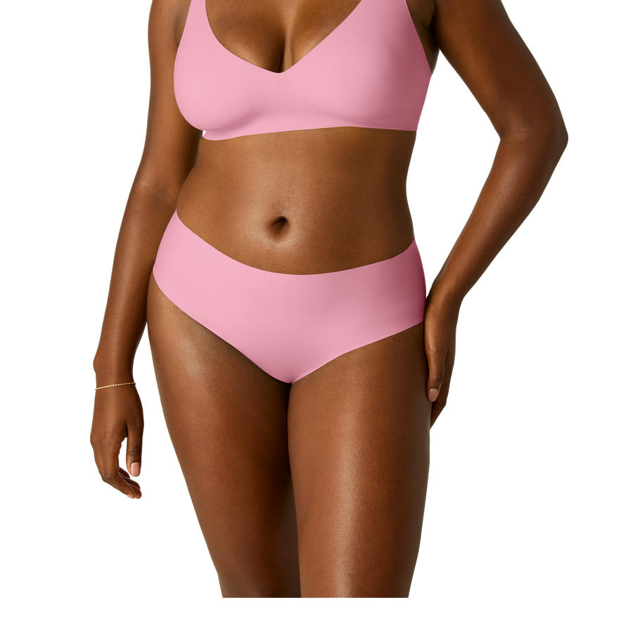 Women's No Show Hipster - Second Layer Comfort