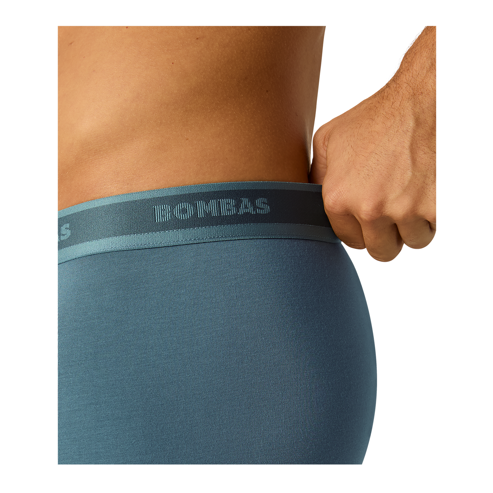 Soft Flex Boxer Brief - Grey Surf MO Detail [8287]