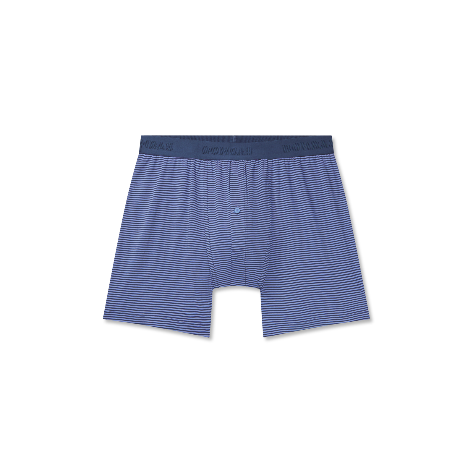 Cotton Modal Blend Boxer Brief - PERI SKY / TIDAL NAVY MICRO STRIPE L [8473]