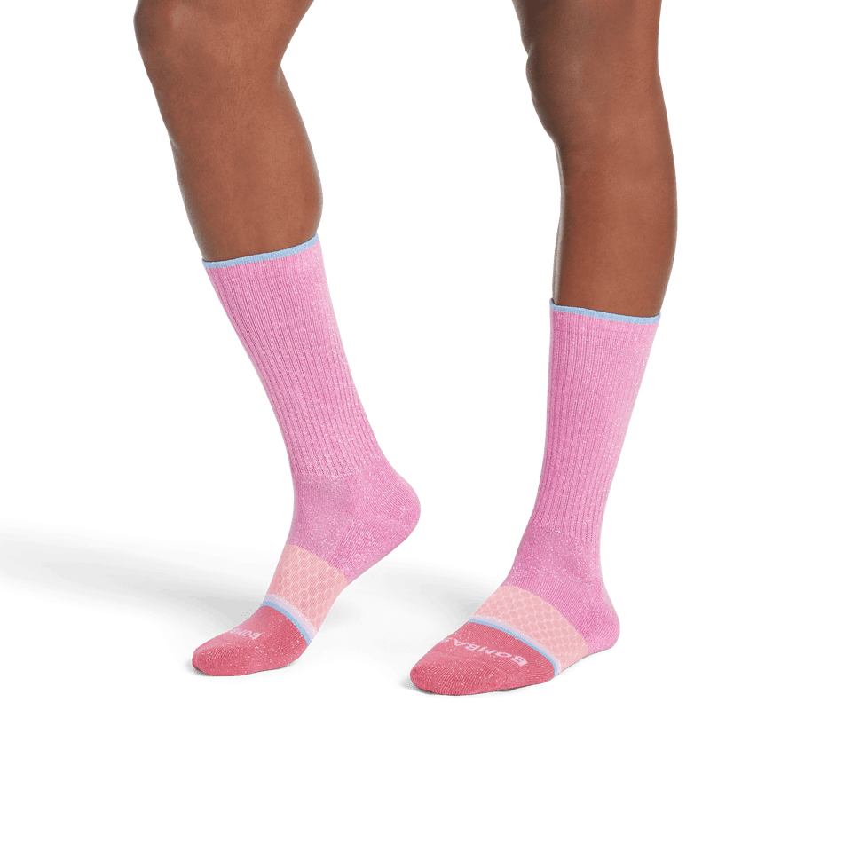 Wicked X Bombas Calf Socks - Pink Lemonade MO2 [8499]
