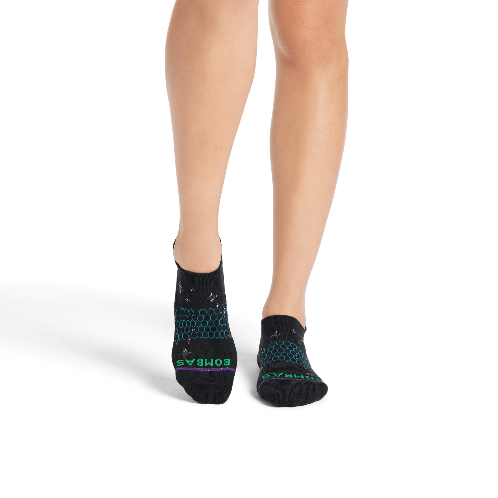 Wicked X Bombas Ankle Socks - Black WO1 [8502]