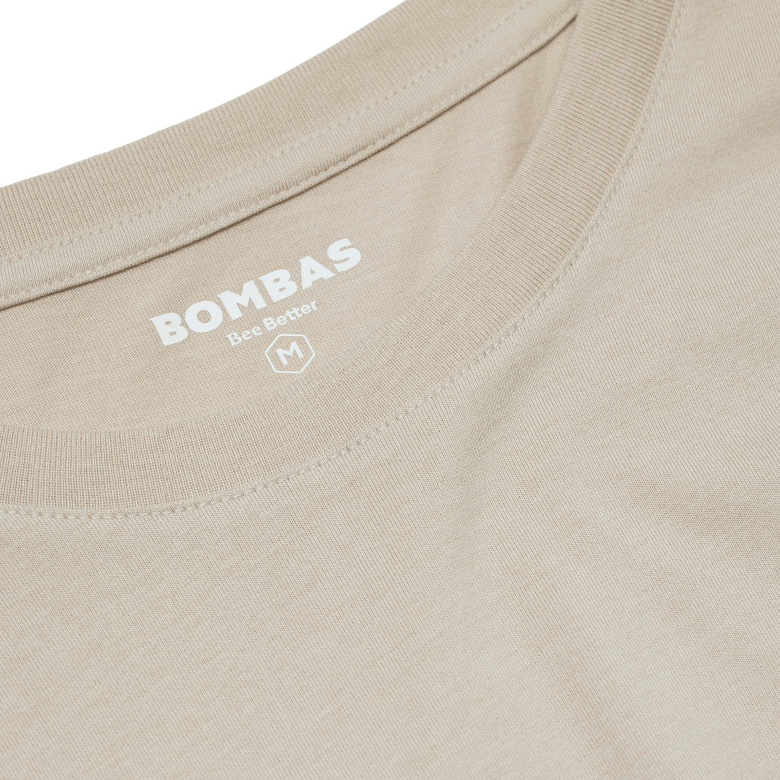 Men's Pima Cotton Crew Neck Slim Fit T-Shirt NATURALTAUPE-detail-6-transparent