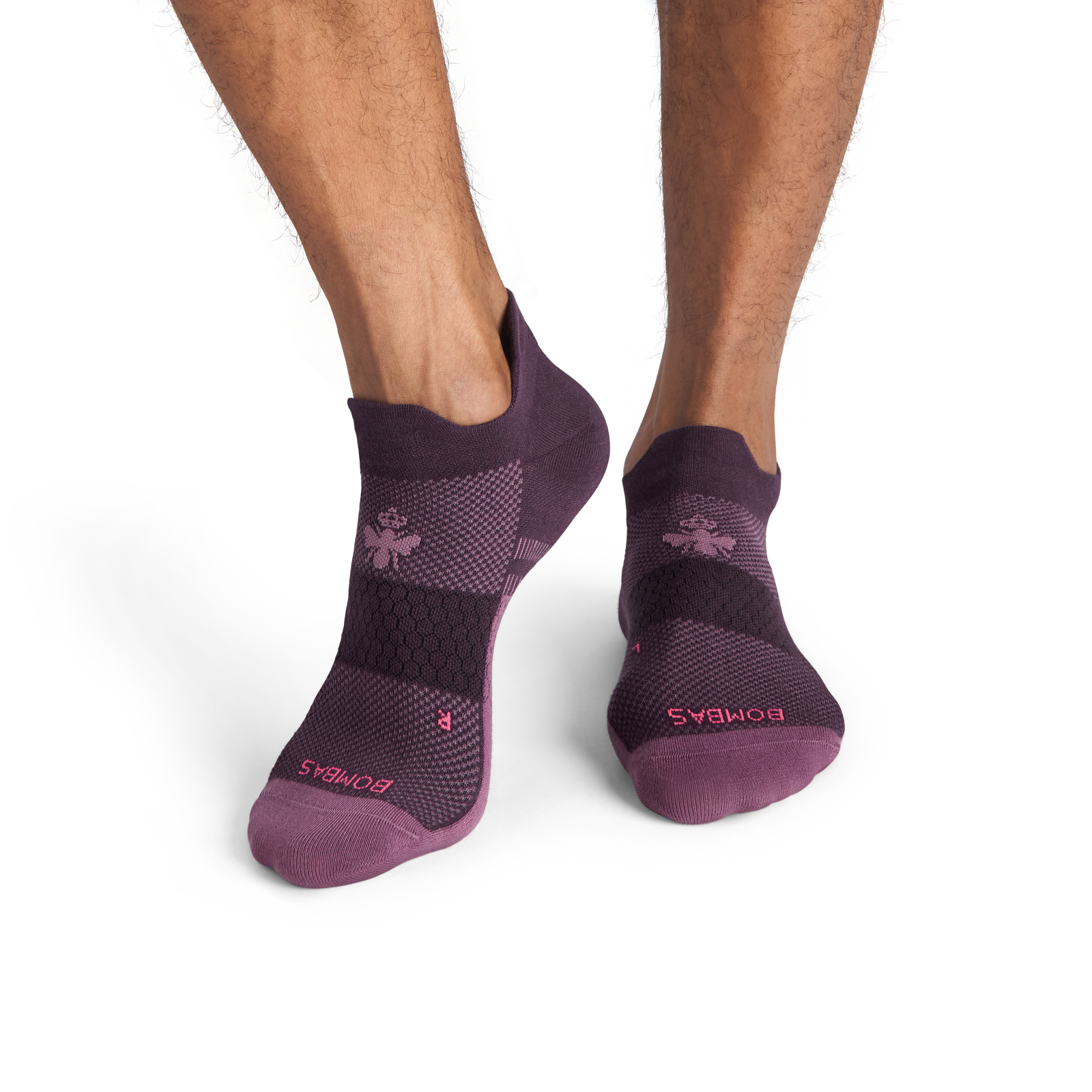 Lightweight Athletic Ankle Socks - Purple Plum MO1 [8580]