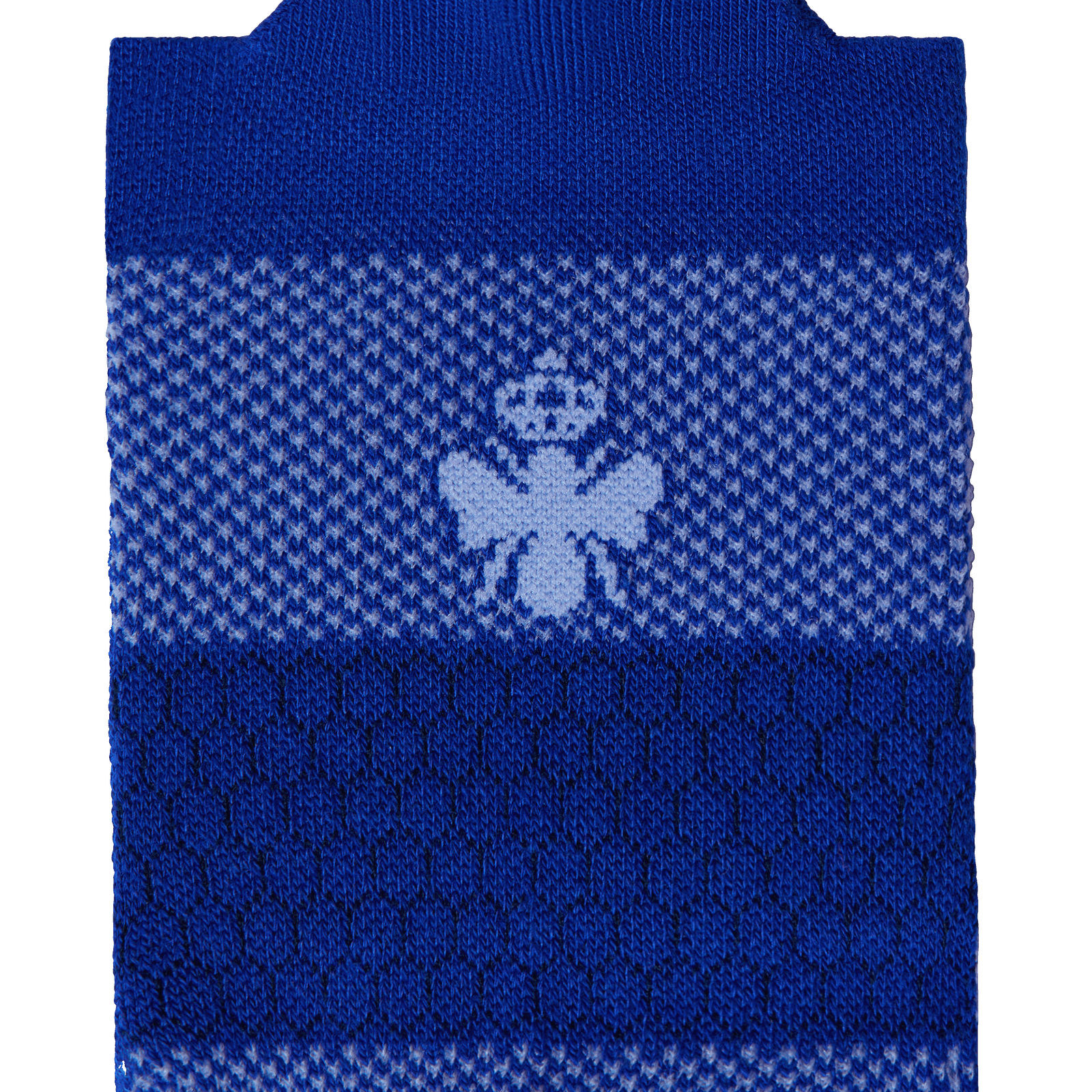 Lightweight Athletic Ankle Socks - Neon Cobalt Detail [8580]