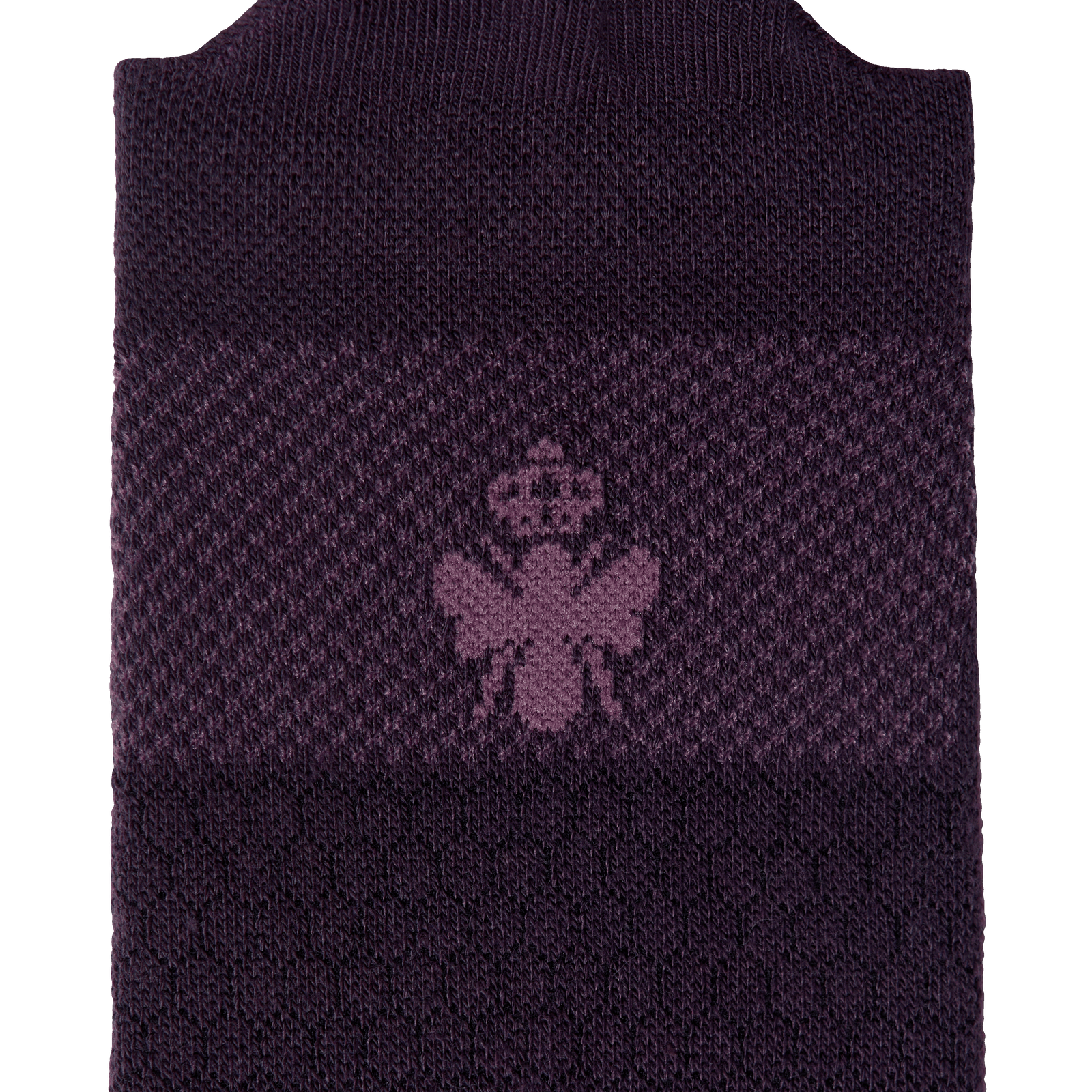 Lightweight Athletic Ankle Socks - Purple Plum Detail [8580]