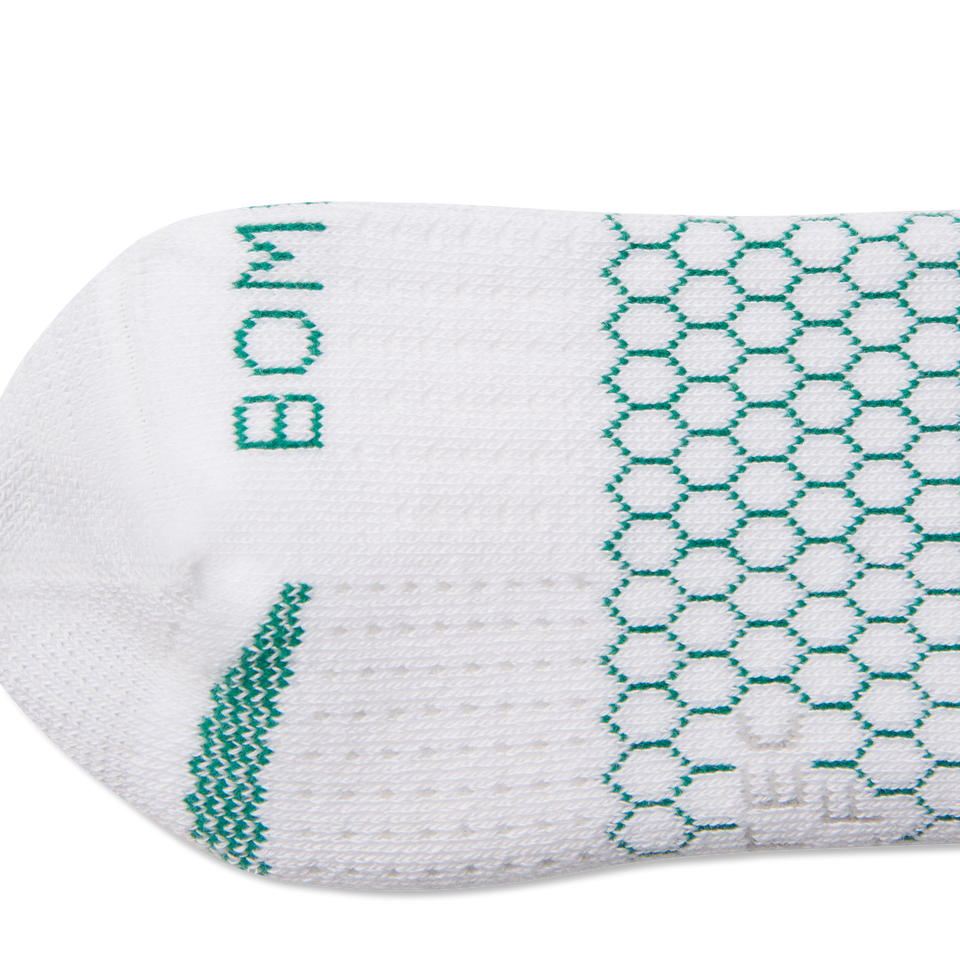 Golf Quarter Socks - White Detail [8602]