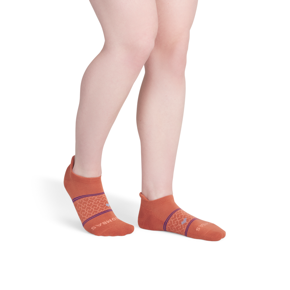 Valentine's Day Ankle Socks - Washed Terracotta WO2 [8647]