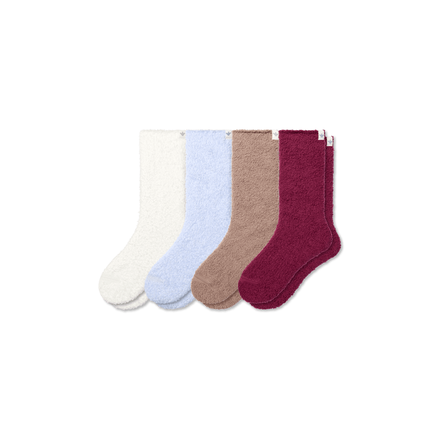 Youth Fuzzy Sock 4-Pack - Fresh Shift Support