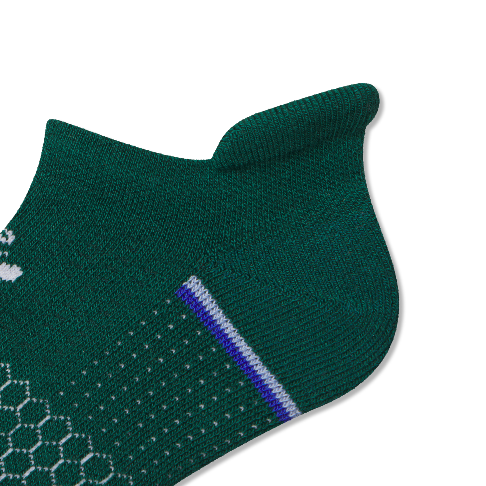 Golf Ankle Socks - Everglade Detail [8825]