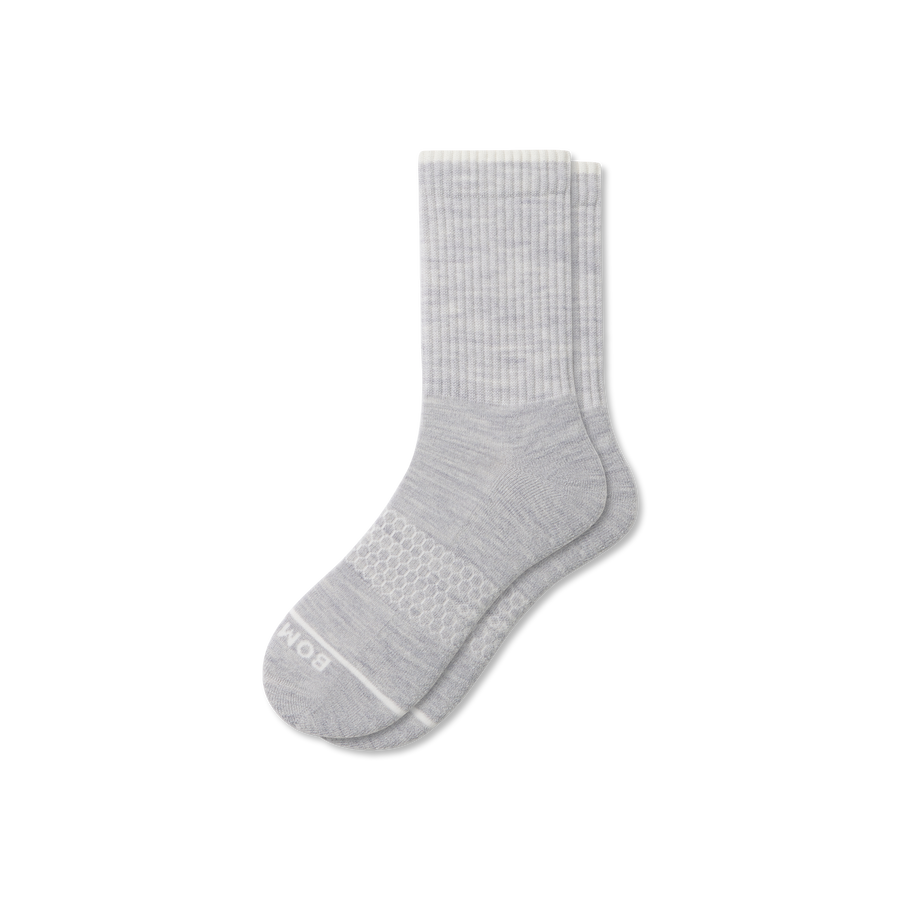 Women's Merino Wool Blend Half Calf Socks - Fresh Weekend Step
