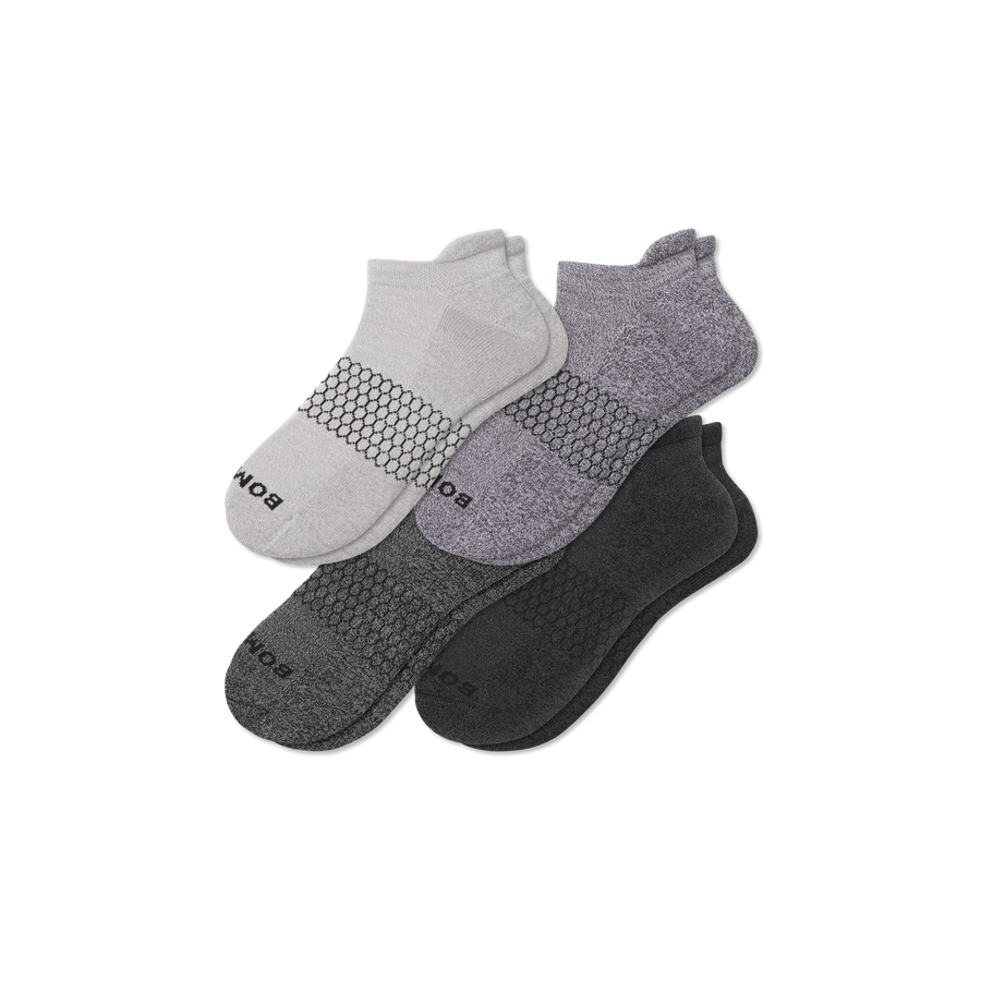 Men's Marl Ankle Sock 4-Pack - Soft Run Pair