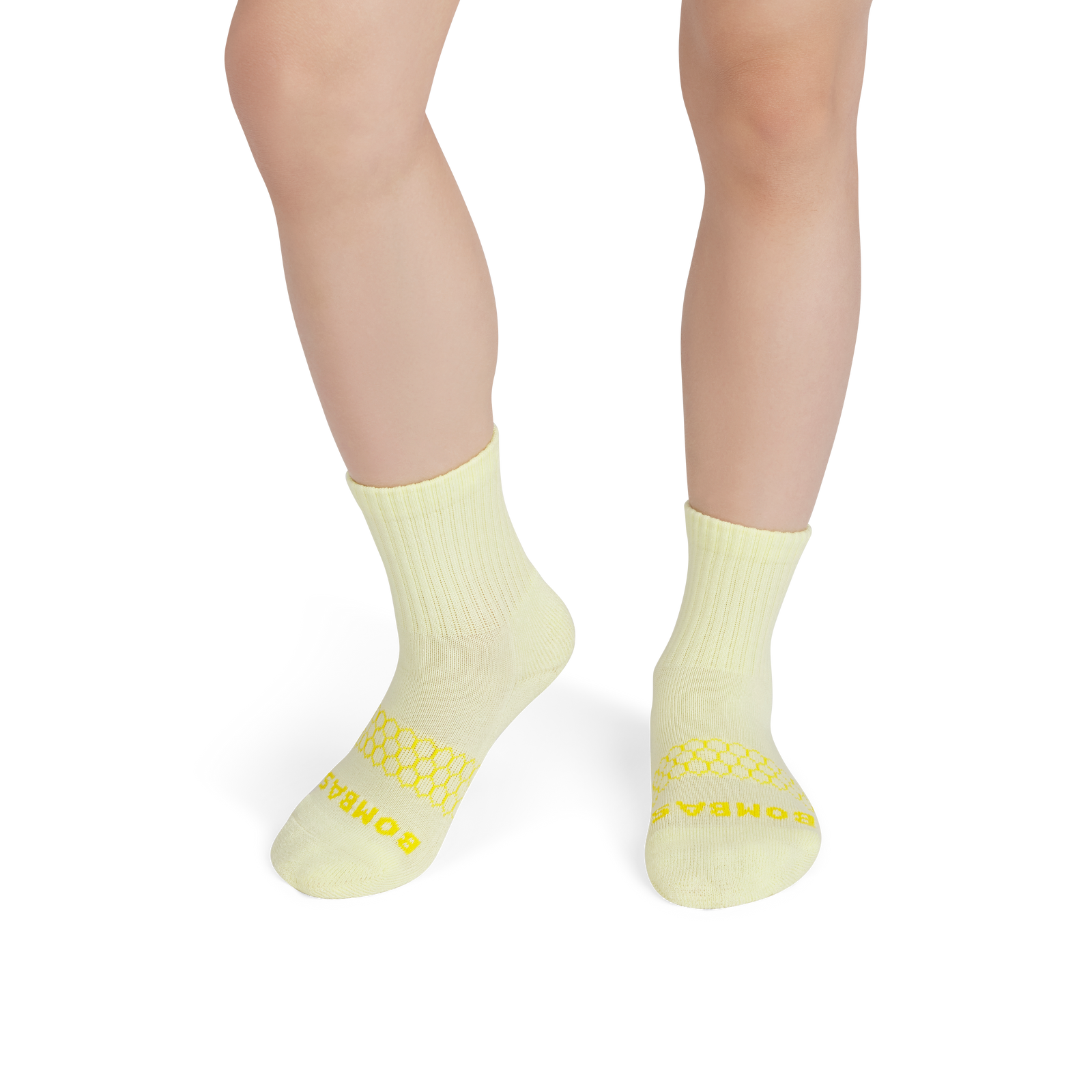 Junior Calf Socks - light meringue mustard JO1 [9147]
