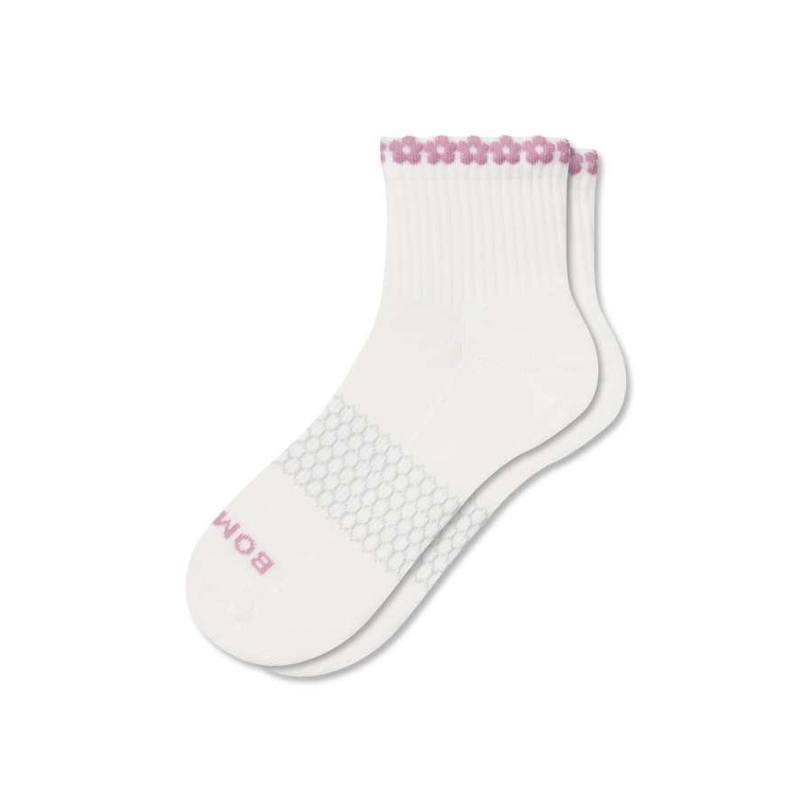 Women's Daisy Chain Quarter Socks - Outdoor Move